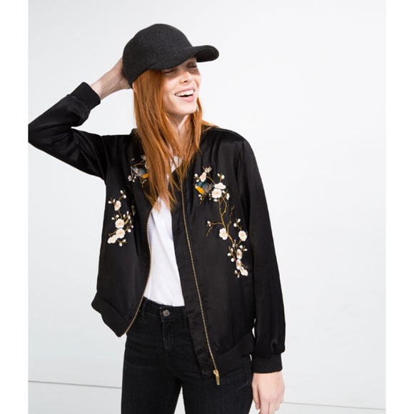 Zara embroidered jacket - Picture 6 of 8